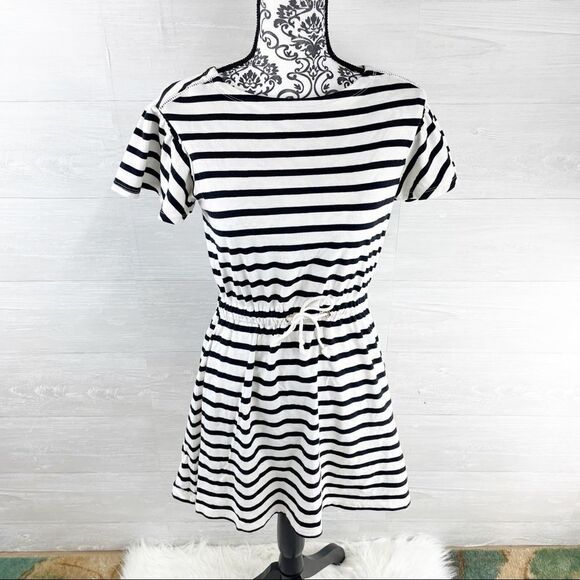 Kate Spade New York Tie Waist Flutter Sleeve Dress - Picture 2 of 9